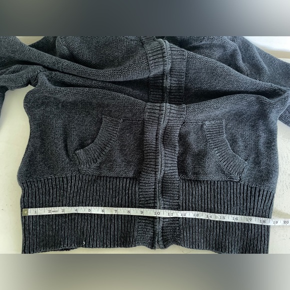 Navy Blue Cabella’s Knit Sweater with Hood - Picture 6 of 9